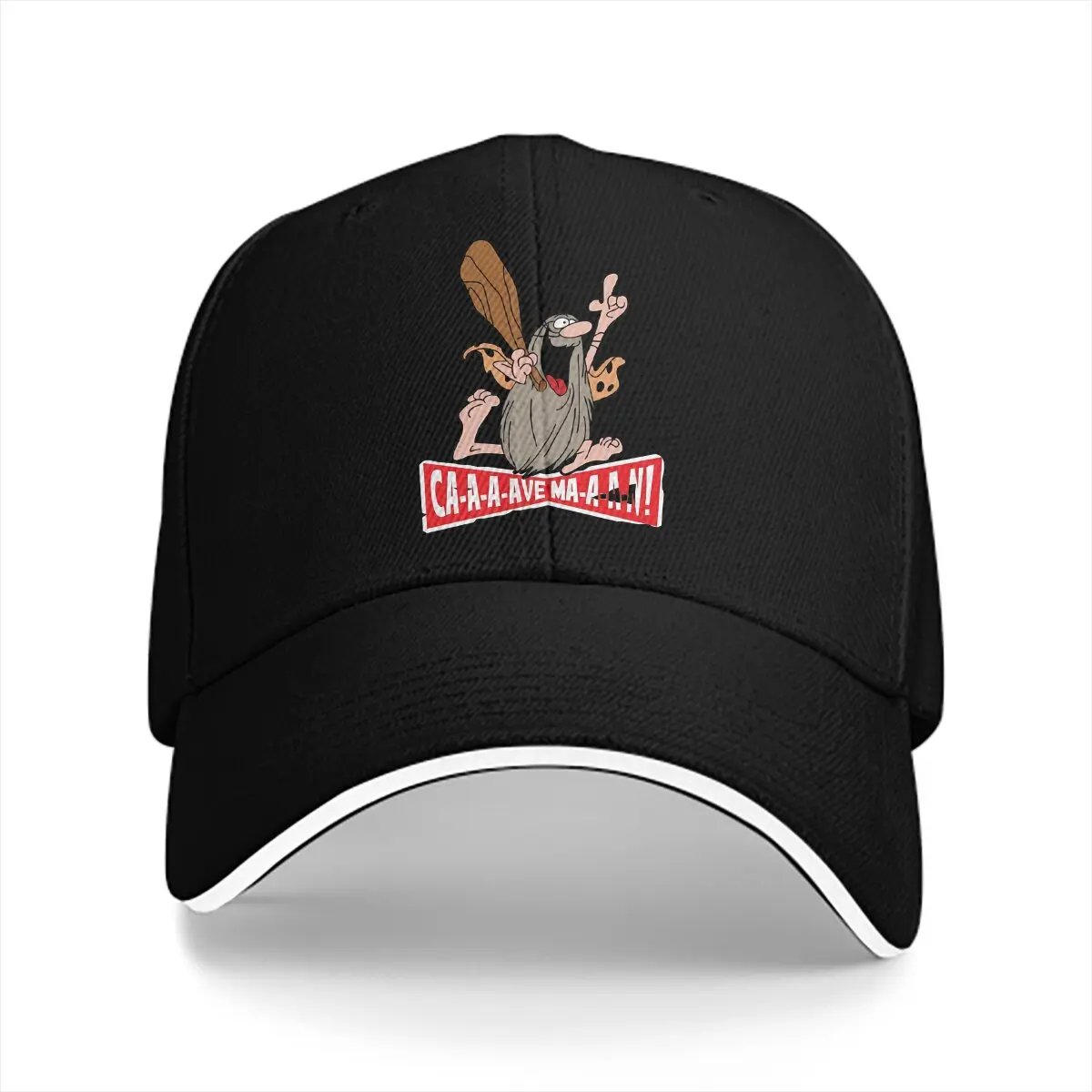 Schlagstock Baseball mütze Männer Hüte Frauen Visier Schutz Hysterese kapitän Höhlenmensch Cartoon Kappen