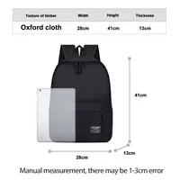 Casual Minimalist Backpack Large Capacity Multi-compartment Travel Trendy College Student Schoolbag Computer Bag Business Bag 6