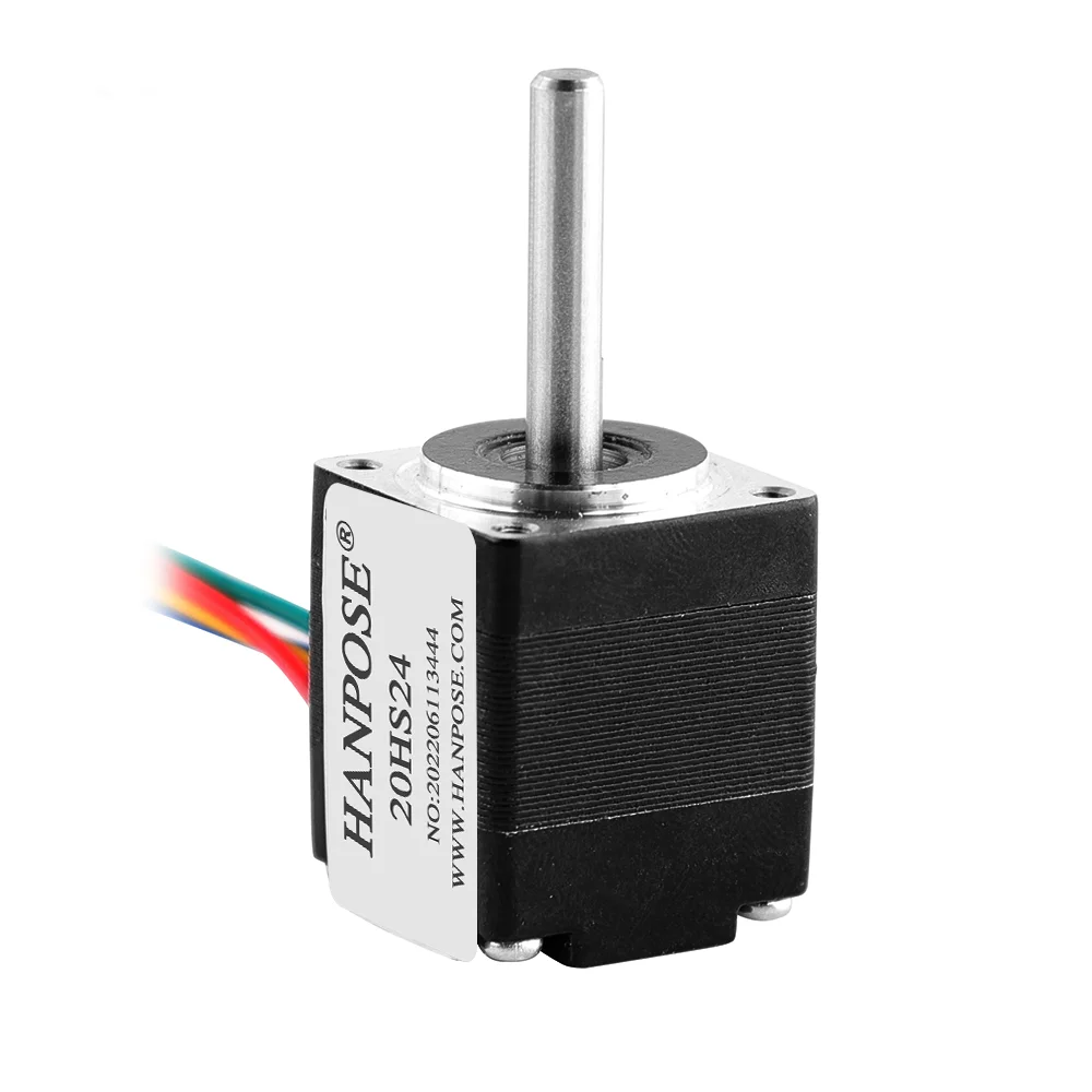 20 Series Motor Nema8 Stepper motor 24mm 0.8A 12mN.m 1.8 degrees 20HS24 step motor for mini cnc 3D printer stepper motor