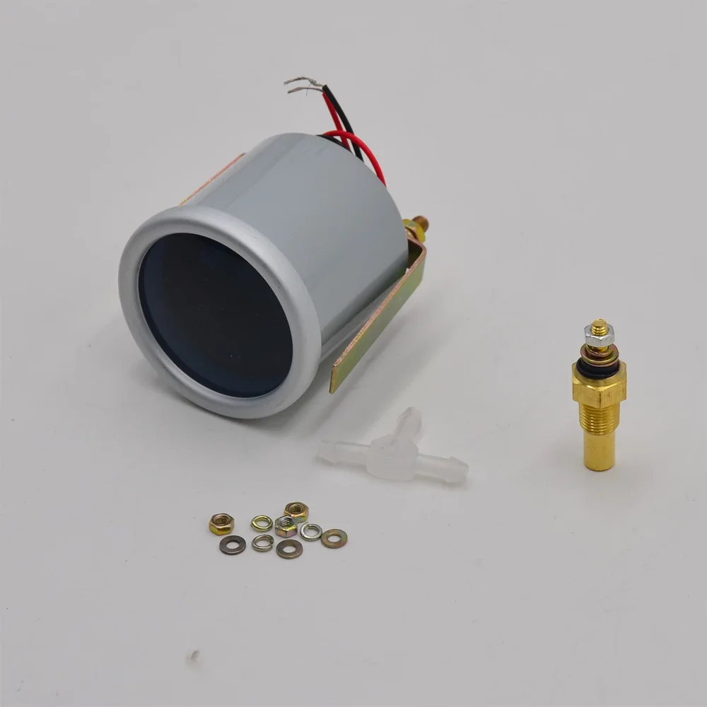 다이노레이싱 2인치 52mm 범용 12V LED 스모크 렌즈 40120도 오일 온도 게이지 미터 /오일 온도 게이지 TT101313