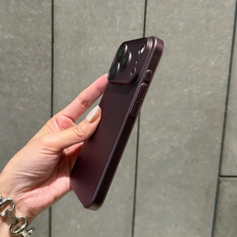 Luxury Translucent Slim Matte Protective Case - Ultra Thin Hard Shockproof Cover