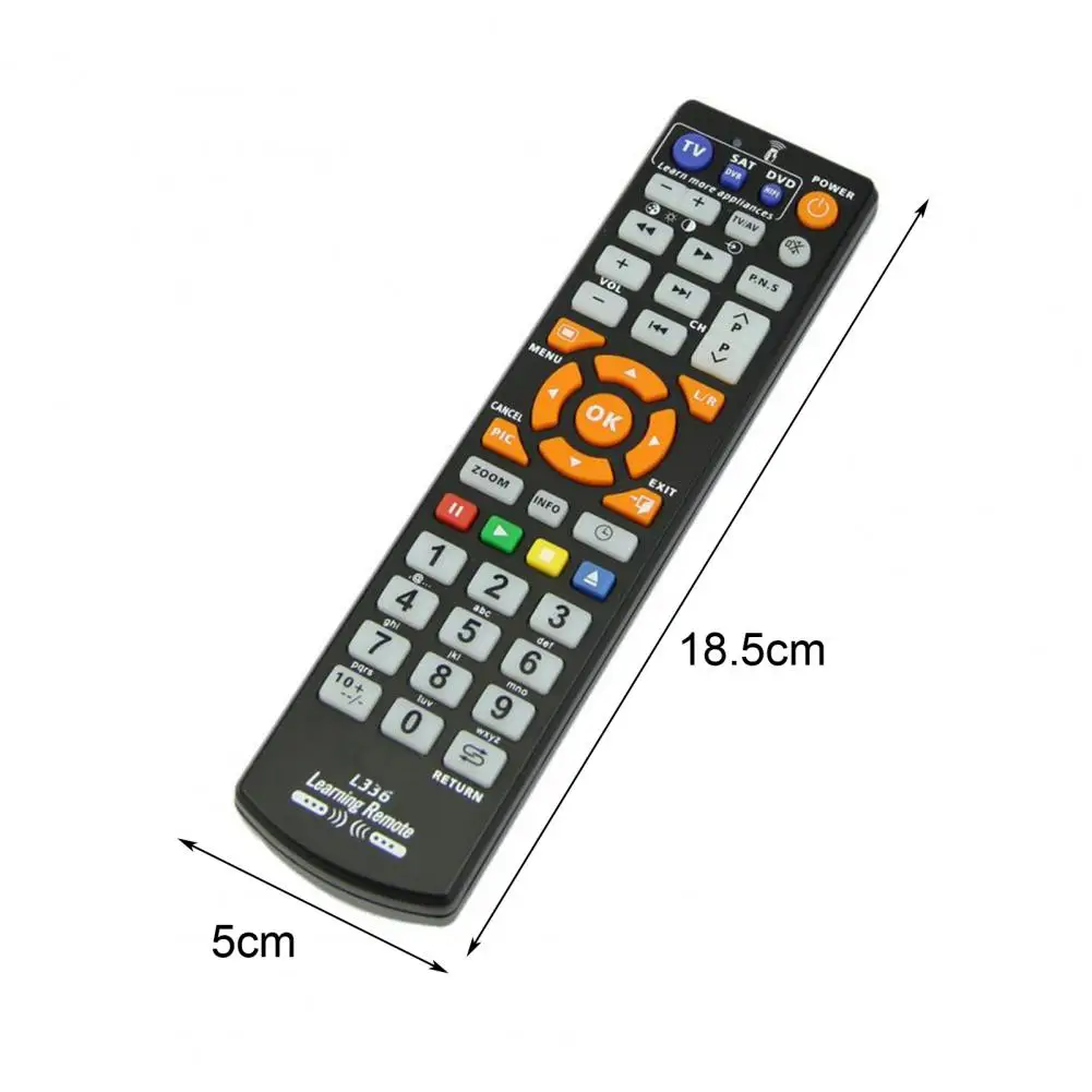 

L336 TV Controller ABS Remote Control Multifunctional Creative Universal Smart IR Copy Controller for STB