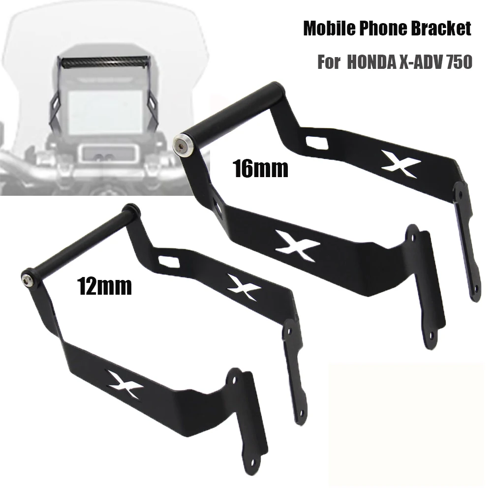 

Для HONDA X-ADV 750 Φ кронштейн GPS черный мотоциклетный передний держатель-подставка для смартфона