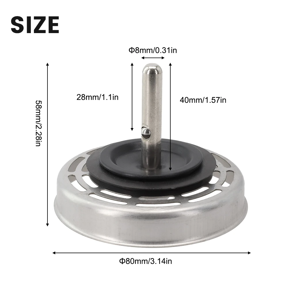 

Drain Waste Plug Effortlessly Maintain a Clean Sink with For Blanco Replacement Kitchen Sink Strainer Waste Plug