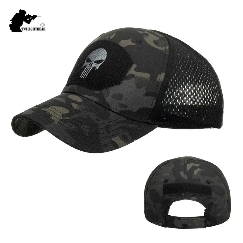 

Military Camouflage Baseball Cap High Quality Trucker Hat Embroidery Tactical Cap Outdoor Sports Hat Camping Hunting Fishing Cap