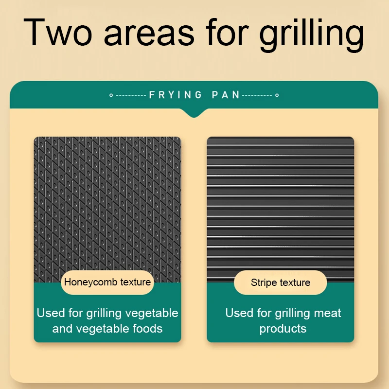 Multifunction Electric Barbecue Oven Griddle Roaster Mini BBQ Stove Heating Plate Indoor Smokeless Non-stick Grilling Pan EU US