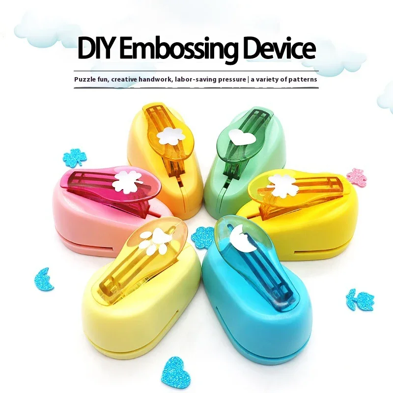 Mini Scrapbook Punches Handmade Cutter Card Craft Calico Printing DIY Flower Paper Craft Punch Hole Puncher Cutter Perforator paper cutter paper punch hole punching tools paper craft punch