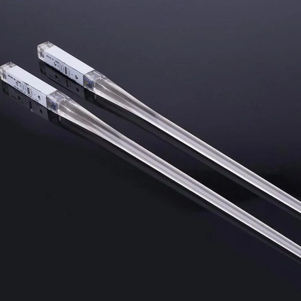 1 Pair LED Lightsaber Chopsticks Luminous Reusable Kitchen Light Up LED Chopstick Glowing BPA Free Food Safe Chopsticks led chopsticks