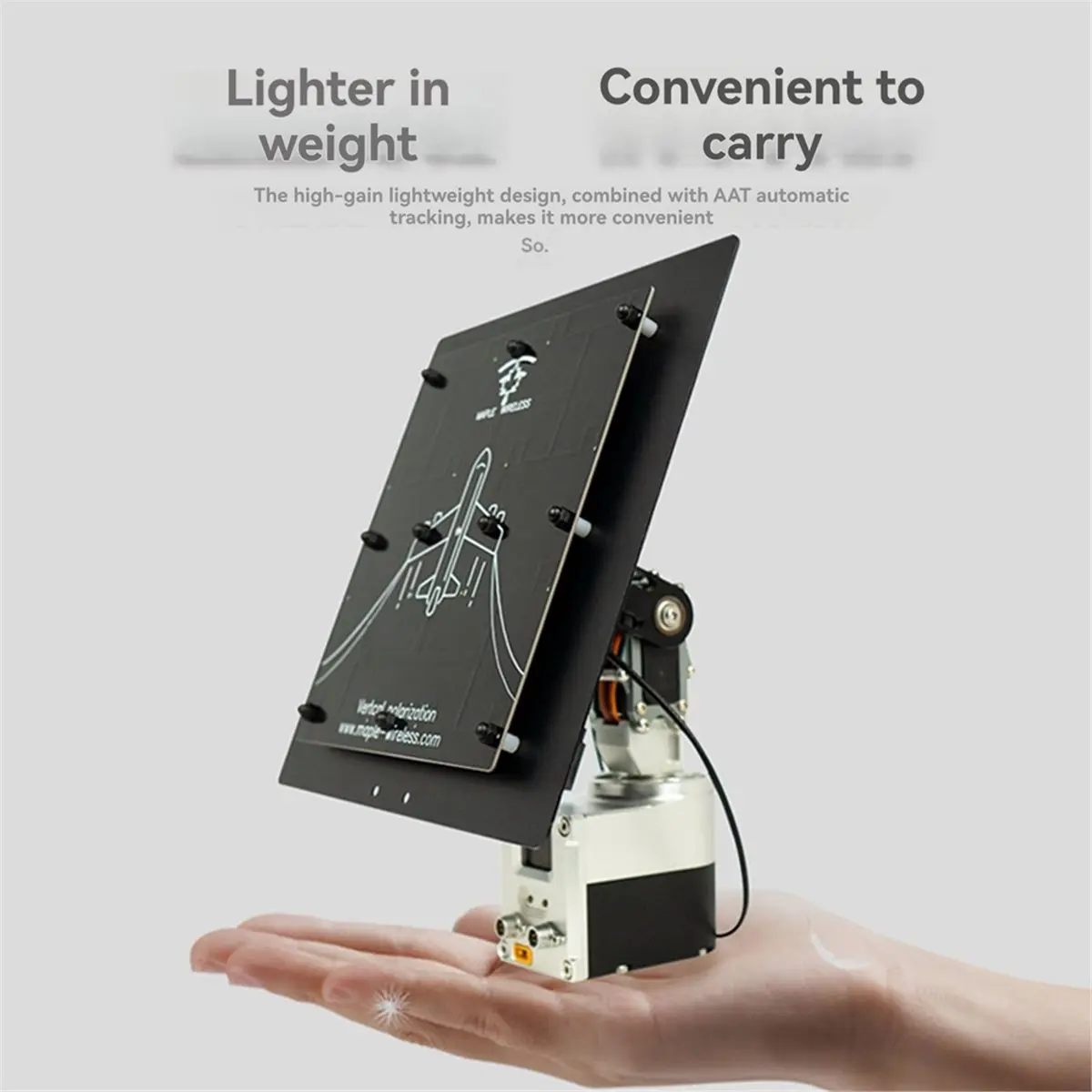 A10R 5.5GHz 21dBi 지향성 안테나 HM30 SOLO VTX RC AAT..