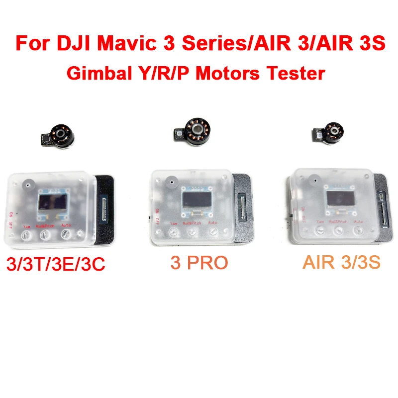 Accurately Mavic 3 Gimbal Yaw Motor Test Tool Roll Motor Pitch Tester for DJI Mavic 3 AIR 3S Gimbal Motors Test
