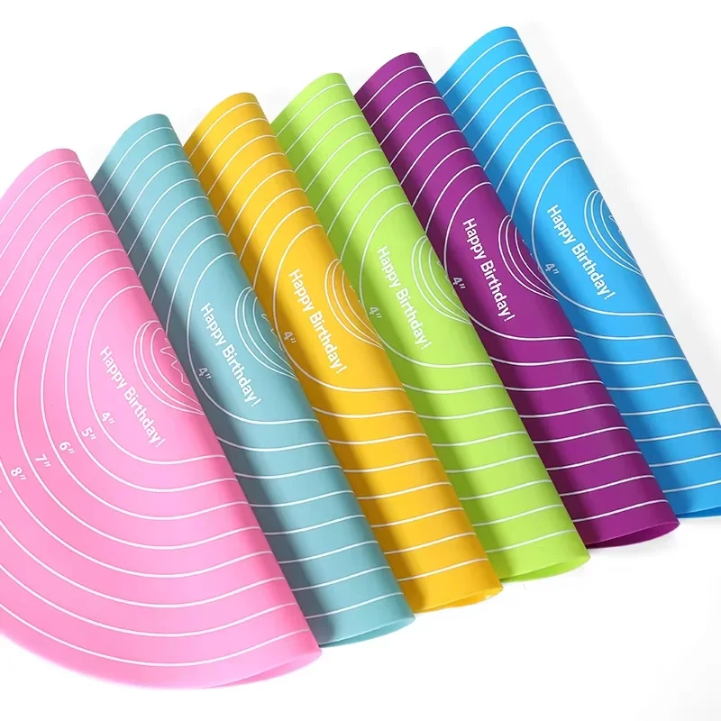 Round Silicone Baking Mat 5