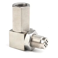 Car modification accessories 90 degree car sensor adapter connector M18 oxygen sensor car 90 degree connector 1