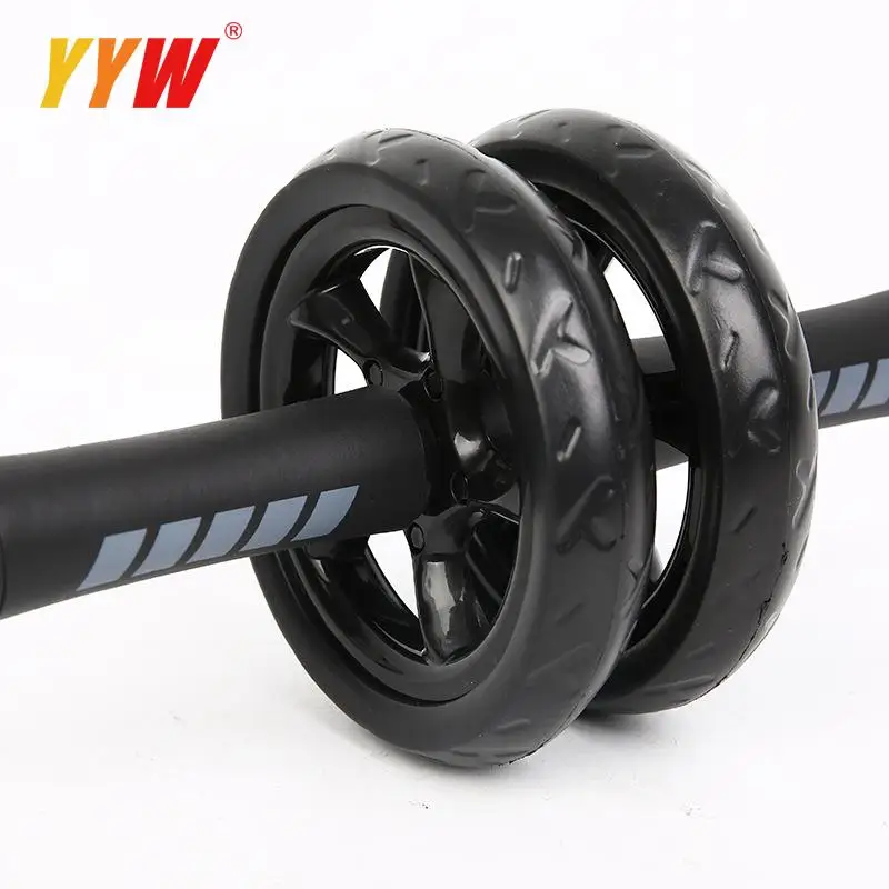 No Noise Abdominal Wheel Ab Roller For Gym Muscle Trainer Exercise Fitness Equipment Ultra-Quiet Non-Slip Indoor Sports Gym