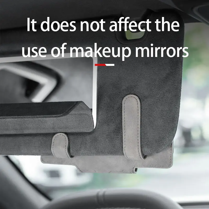 ZEEKR 001 안경 홀더 스웨이드 안경 케이스 알칸타라 다기능 인테리어 7X/X 액세서리 전용