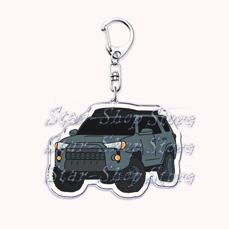 Beliebte japanische Off-Road-LKW-Auto-Schlüsselanhänger, Schlüsselanhänger für Zubehör, Tasche, Schmuck, Fans, Freunde, Geschenke – Detail 17