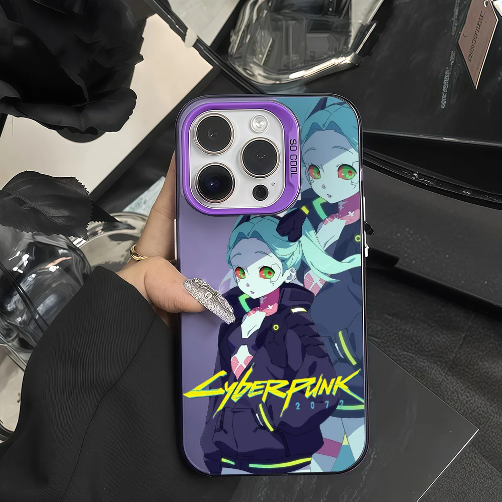 Game Samurai C-Cyberpunk Protective IMD Color Phone Case