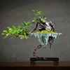 Iron Hanging Flower Pots Ornaments Home Decoration Chain Suspension Pot Pot Garden Decoration Mangosteen Succulent Flower Pots 2