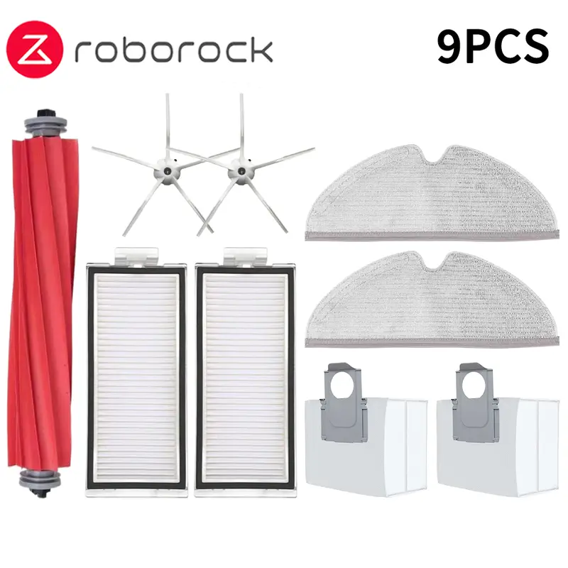 Roborock Q7 Max / Q7 Max+ / Q7 Plus / T8 Hepa Filter Robot Vacuum Cleaner Spare Parts Main Side Brush Mop Cloth Dust Bag - Image 7