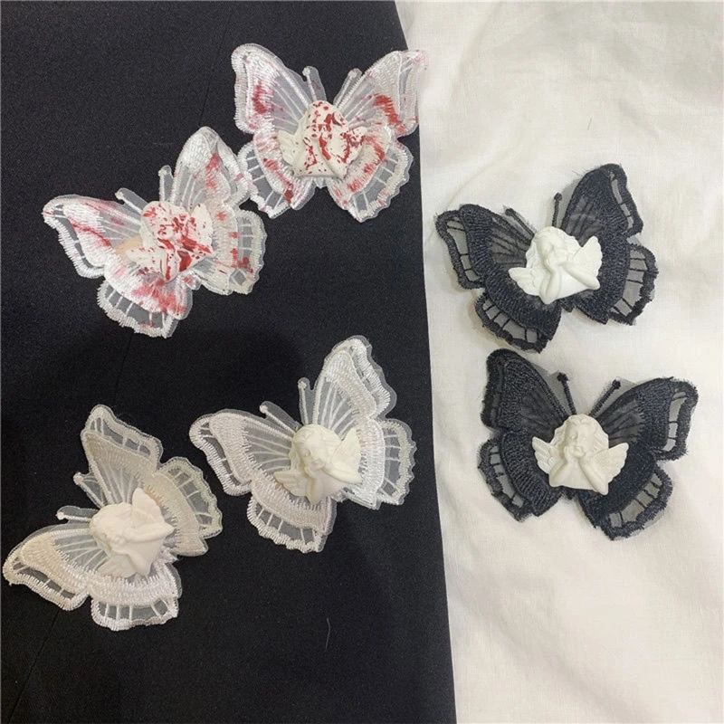 Gothic Angel Butterfly Steampunk Hairpin Headdress