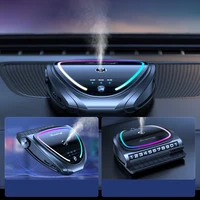 Solar car mounted aromatherapy perfume for cars High grade parking sign Men's decorations Atmosphere light Car mounted automatic 5