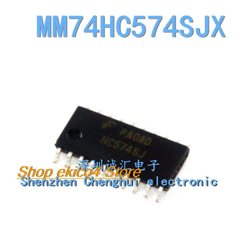 

10pieces Original stock HC574SJ MM74HC574SJX SOP-20 D