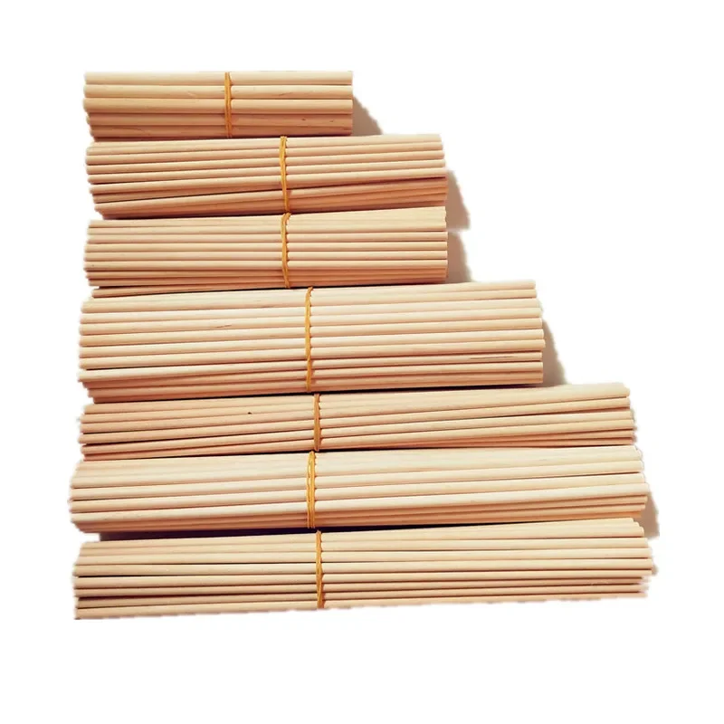 Kurtzy Legnetti per Lavoretti Naturale (450 g) - Bastoncini Legno per Lavoretti da 8-13 cm