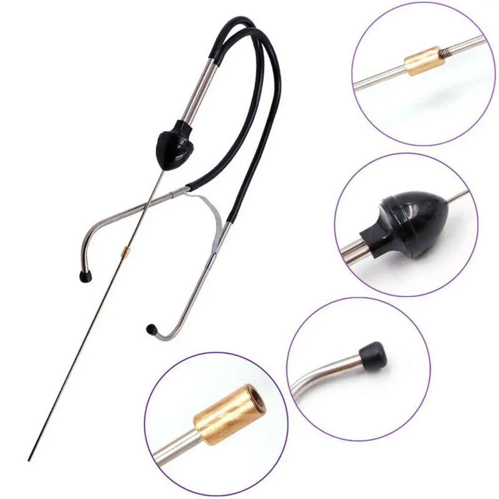 Cylinder Stethoscope For Auto Mechanics Stethoscope Car Engine Block Diagnostic Tools Hearing Car Repair Tools Car Accessor A2A6 images - 6