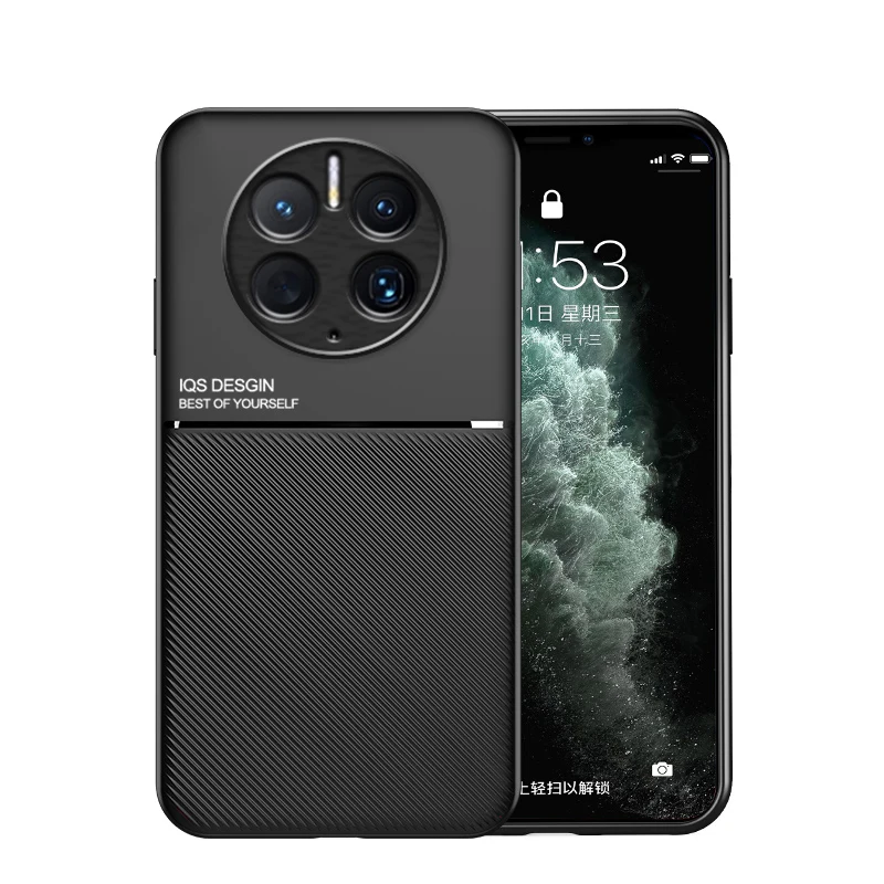 Premium Magnetic Phone Case with Anti-Skid Shock-Resistant Silicone Back Cover