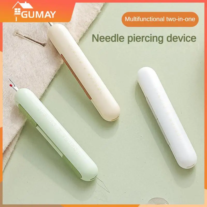 2 IN 1 Needle Threaders Sewing Seam Rippers Stitching Remover and Threader Household Manual Sewing Tools Sewing Accessories