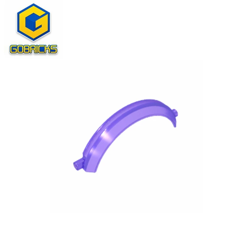 

Gobricks GDS-21032 Technical, Panel Car Mudguard Arched 13 x 2 x 5 Half Circle compatible with lego 71689 Technical