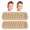 20pcs Medical Sterile Eye Pad Adhesive Bandages Amblyopia Eye Patch Band Aid Breathable Skin Color Disposable Kids First Aid Kit 1