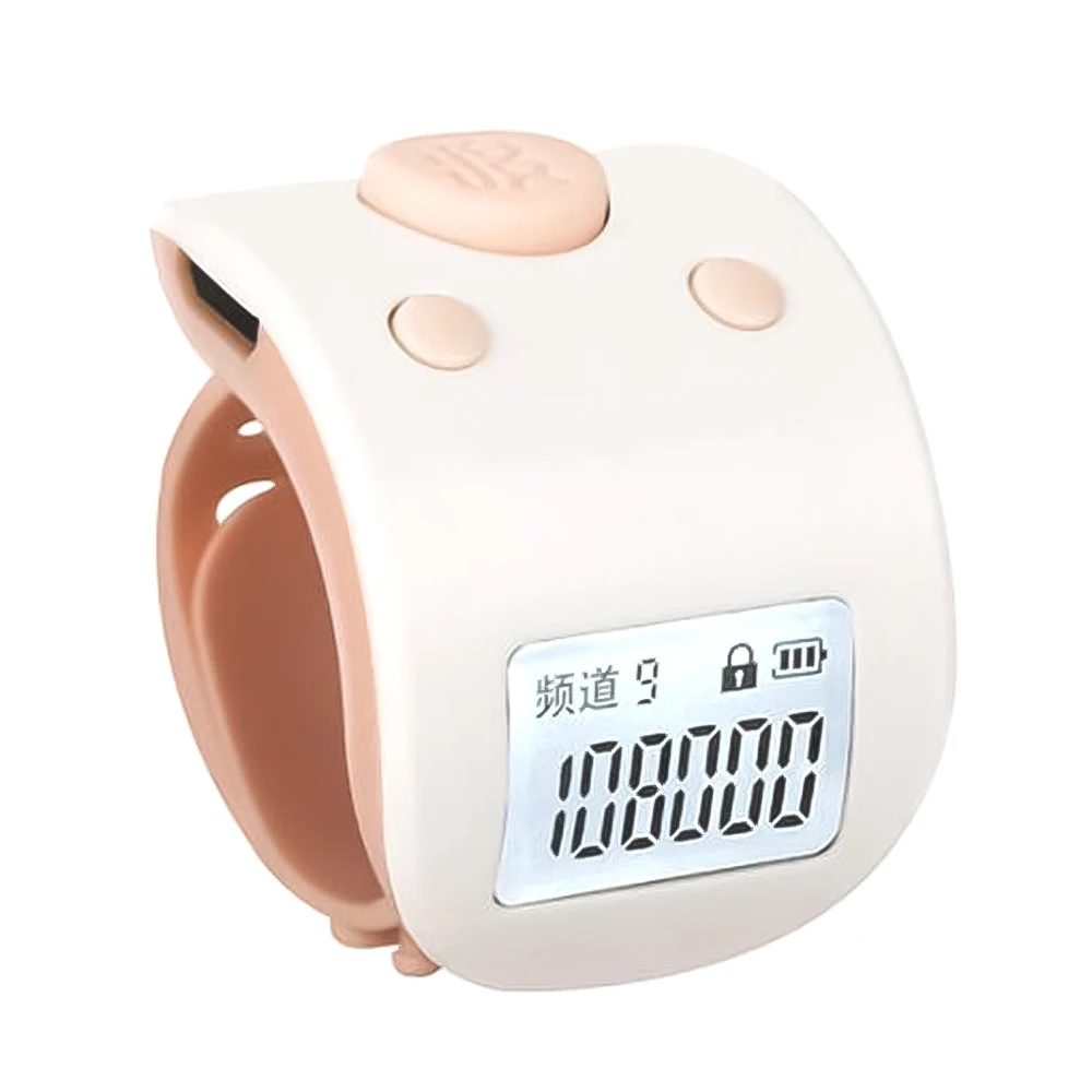 Description Picture 6 of itemMini Digital LCD Electronic Finger Counter Ring Hand Tally Counter Hand Held 9 Digit Prayer Rechargeable Counters Clicker