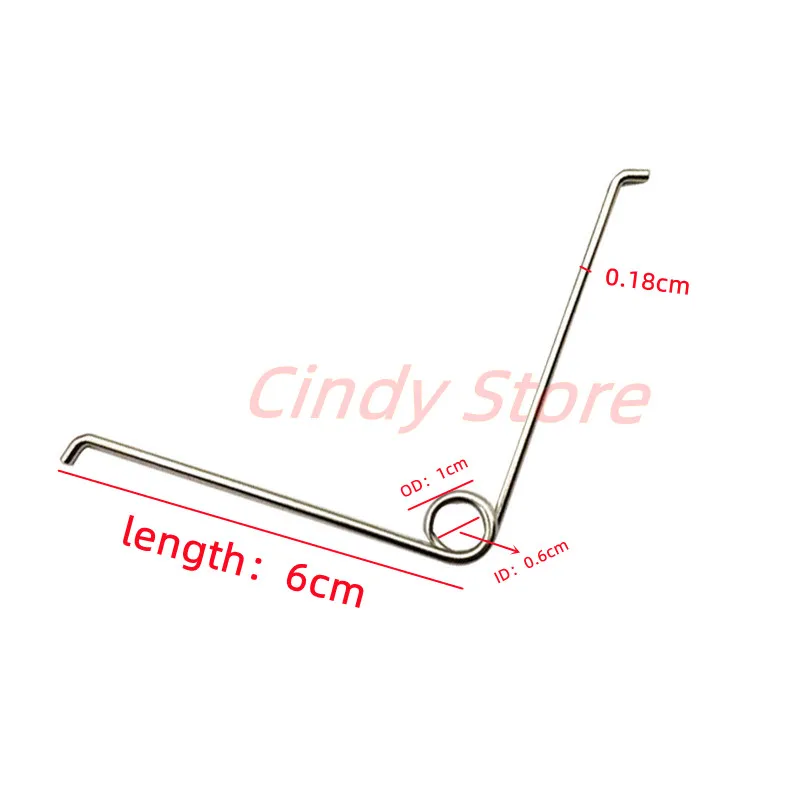 

10Pcs V Shape Steel Compression Spring Gardening Scissors Accessories Tool