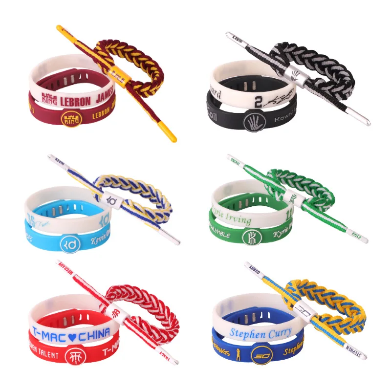 Wholesale 3 Pcs Nba Player Bracelet Set For Men Women New Basketball