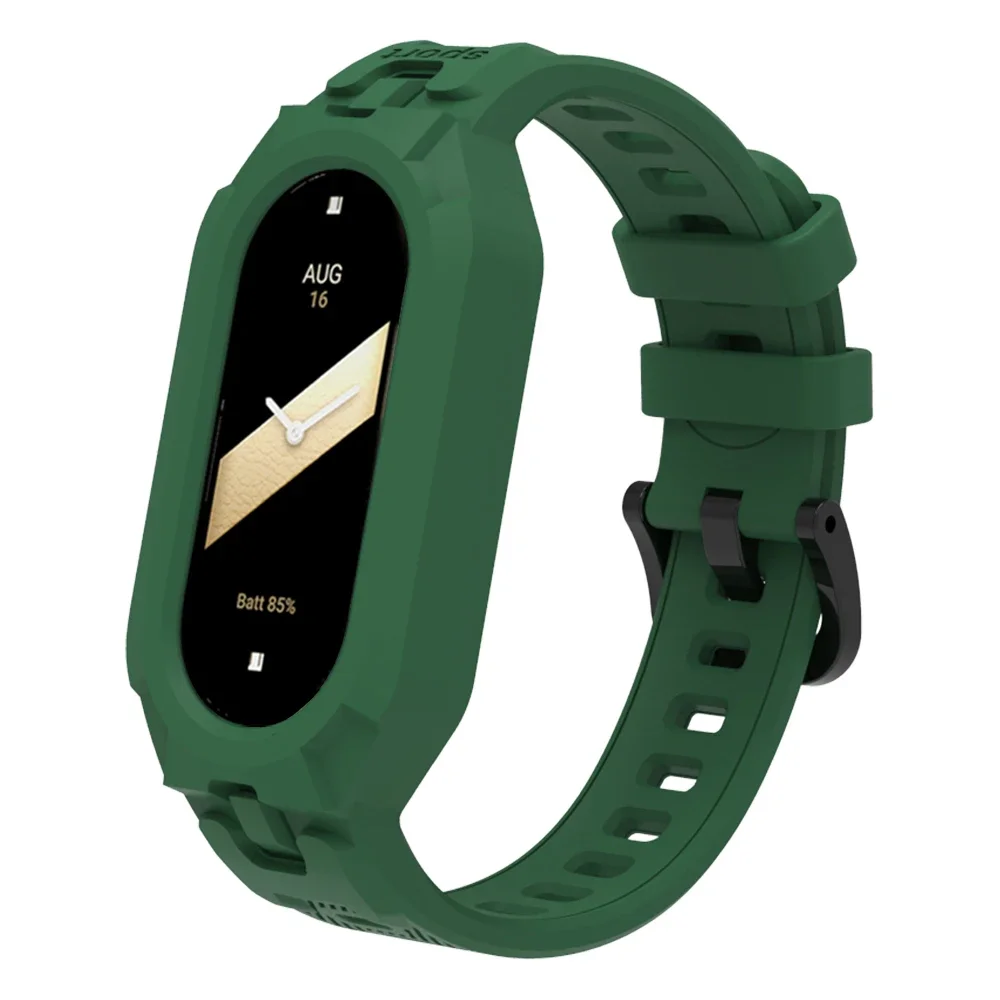 Silicone Wristband Replacement Strap for Mi Band 9 - Soft TPU Bracelet