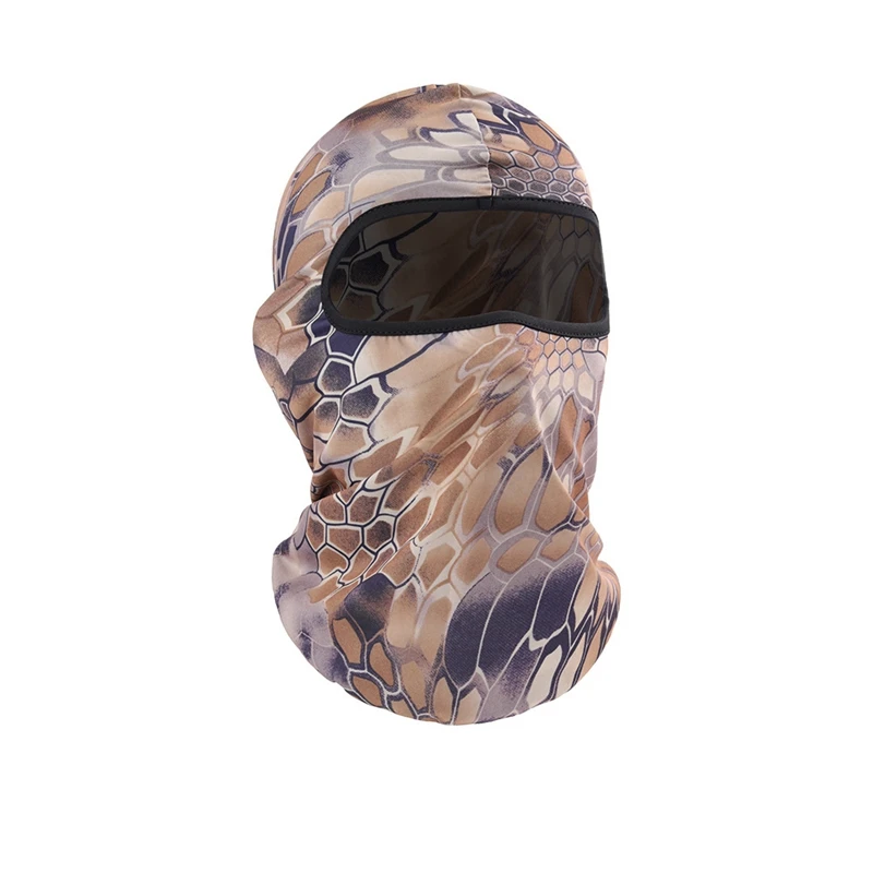  - 35 Colors Camouflage Sun Protection Outdoor Windproof Men Ski Mask Spring Summer Solid Color Balaclava Skullies Beanies