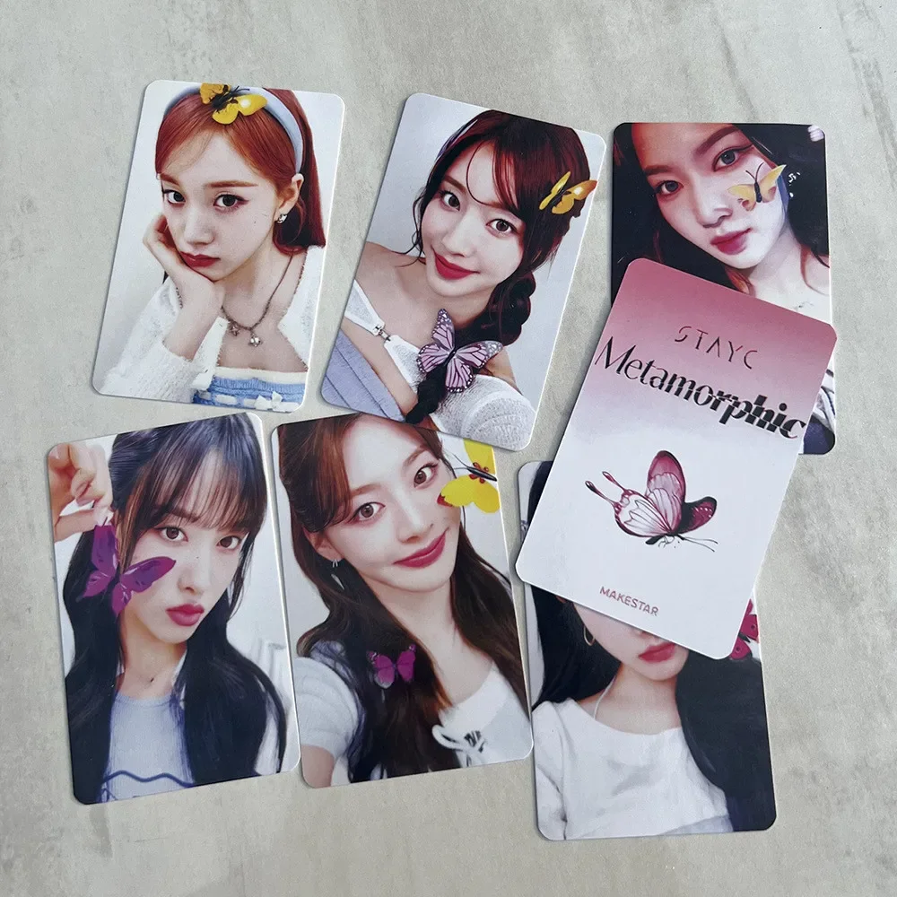 Kpop Idol STAYC Album Metamorphic Photocard