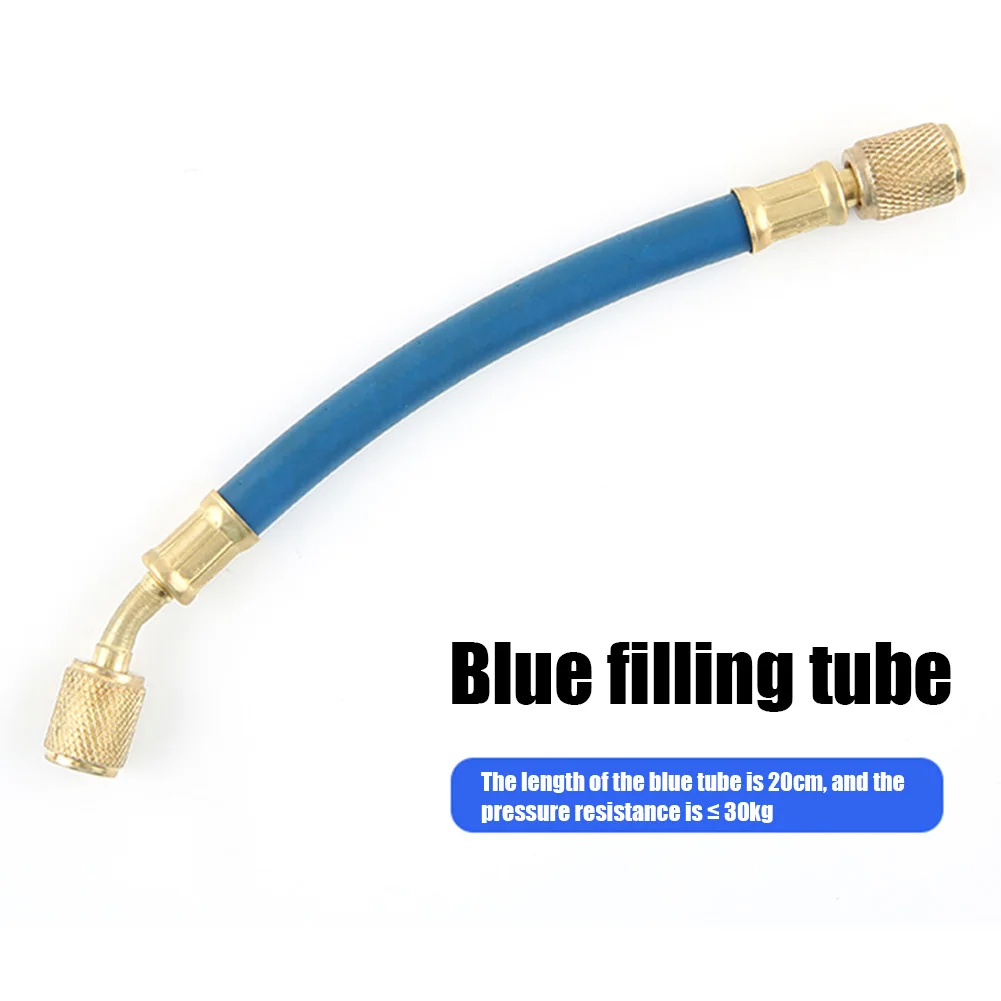 Car A/C Oil Dye Injector with Low Side Quick Coupler Adapter 1Oz Auto Compressor Oil Dye Injector Air Conditioning Repair Tools