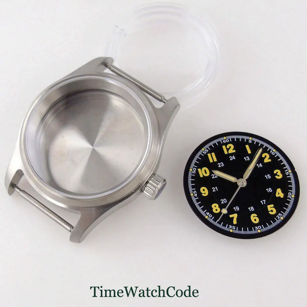 36mm Watch Case Fit for NH35 NH36 ETA2824 PT5000 Movement Sapphire