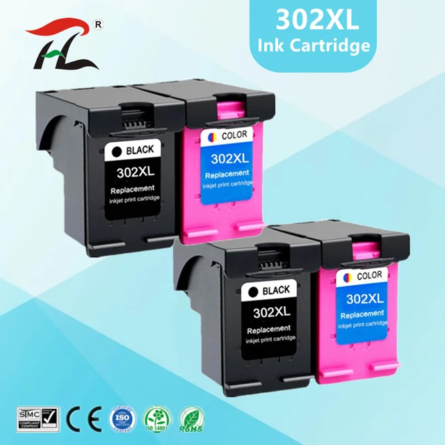 Cartouche d'encre compatible HP 302 XL - F6U67AE - HP302 - Tricolor XL