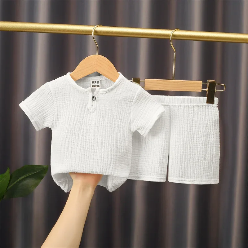 Children\'s Linen Clothing Sets 2