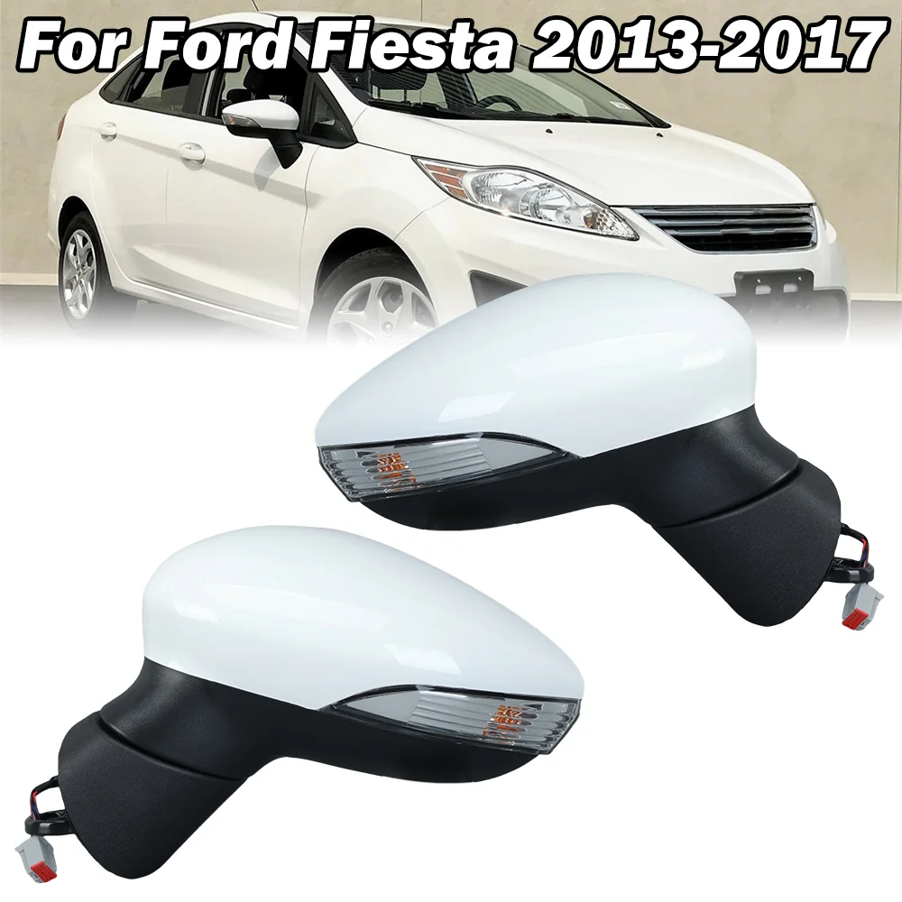 Passenger Side Electric Wing Door Mirror For Ford Fiesta Mk7 Hatchback 2012-2018