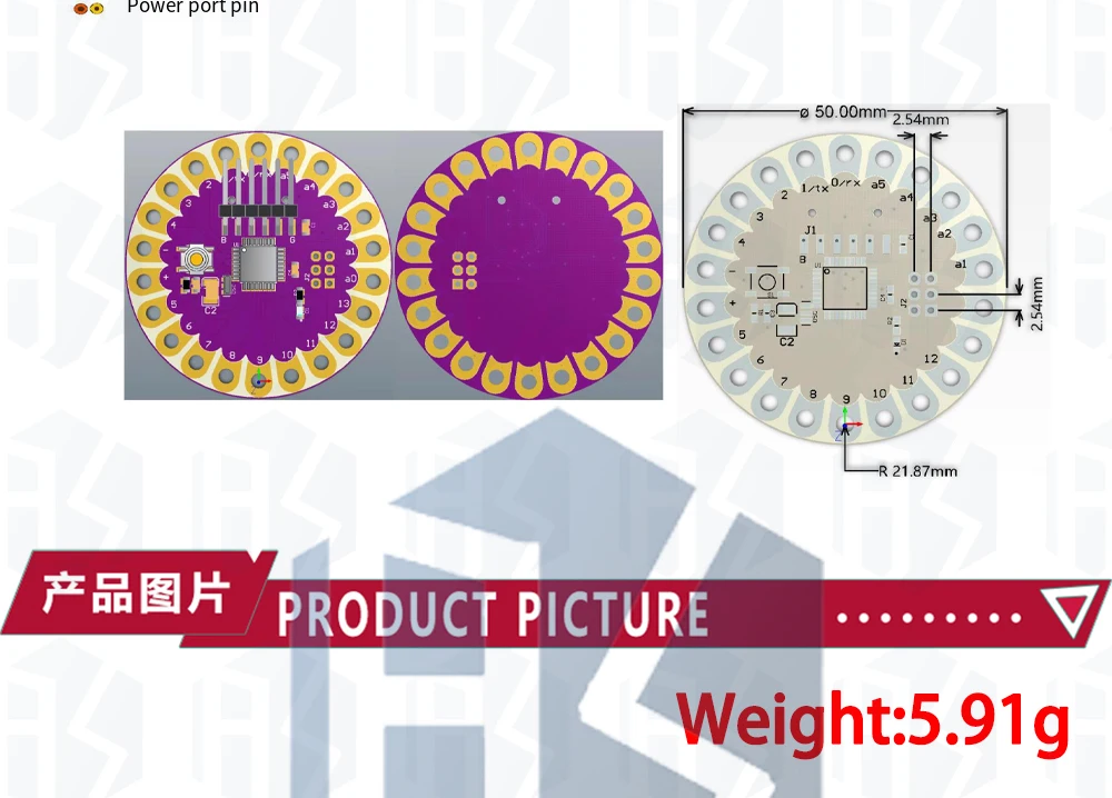 1 ~ 5PCS LilyPad 328 Hauptplatine ATmega328P ATmega328 16M Für Arduino EGBO – Detail 15