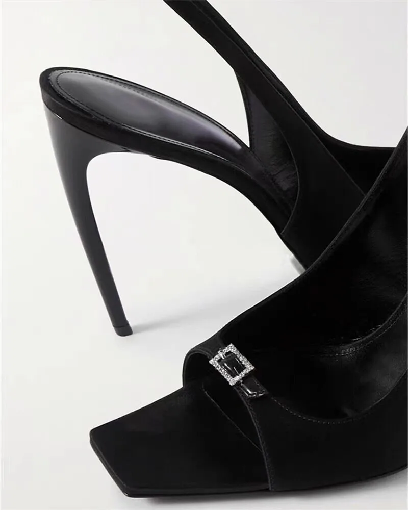 Black Suede Gladiator High Heel Wedge Boots | Tajna Shoes – Tajna Club