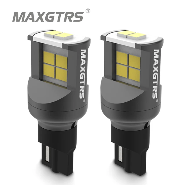 W16W T15 LED T16 Bulb Canbus Error Free Backup Reverse Led 921 912 LED Bulbs Car Lights Brake Lamp Stop Light Xenon White DC12V 1