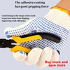 1/10 Pairs blue Gloves for Working Household Cleaning Tools Car Repair Factory Labor Insurance Glove High Stretch Mittens 1