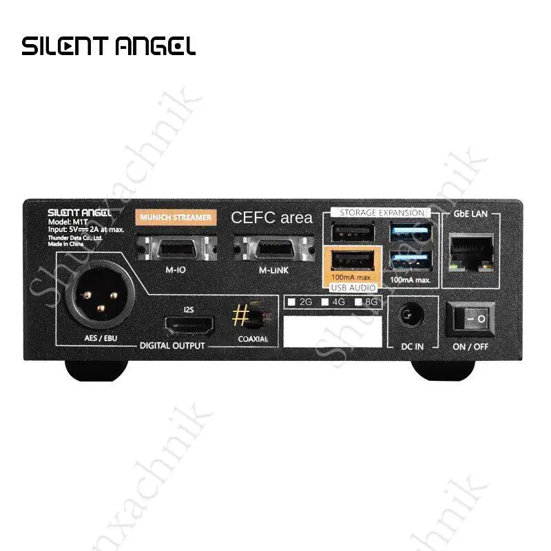 A-706 Silent Angel M1T V2 디지털 턴테이블 스트리밍 네트워크 NAS 스트리밍 미디어 플레이어