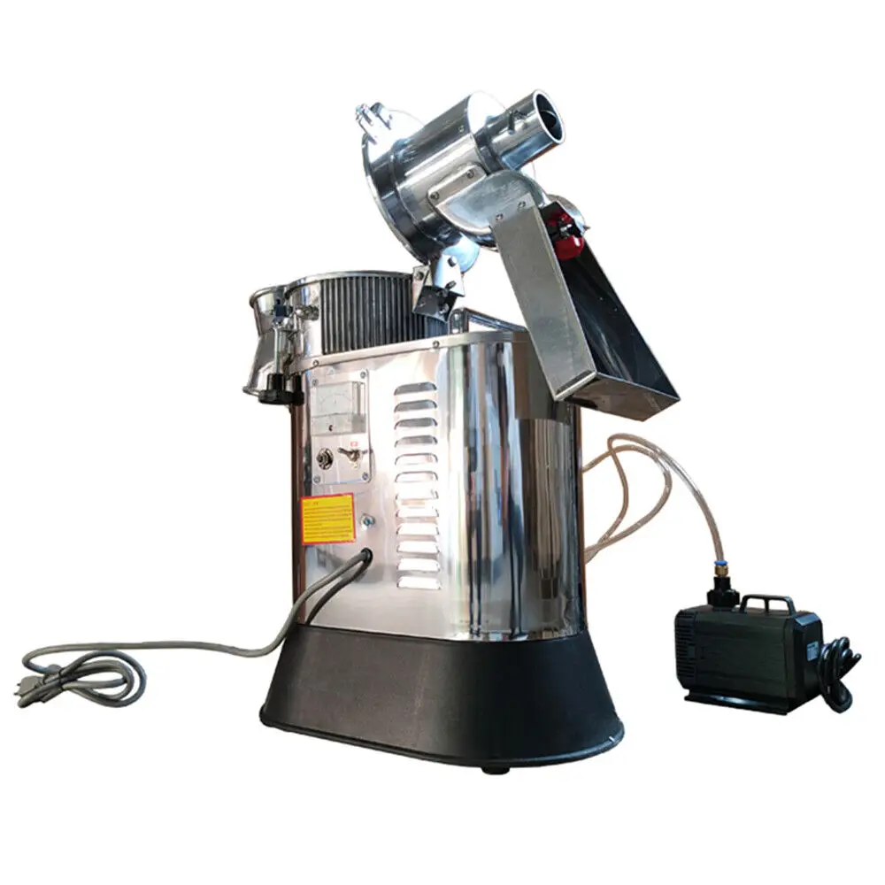 Stainless Steel Grain Grinder Water Cooled Continuous Feeding Grain Milling machine 6