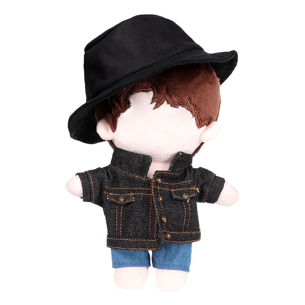For 10~20cm Doll Clothes 1/12 BJD Dolls Winter Top Coats Handmade Jacket Pants Jeans Shorts Outfits Doll Accessories Kids Toy