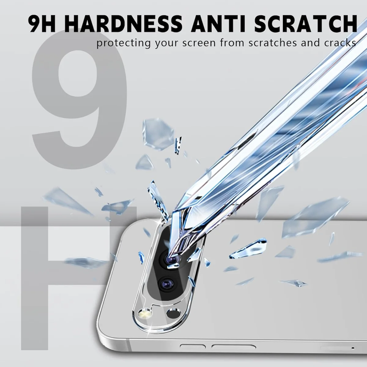 Premium Camera Lens Protective Film - Scratch Resistant Tempered Glass (2-Pack)
